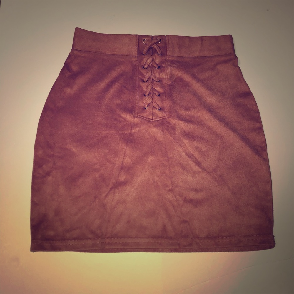 Velvet skirt